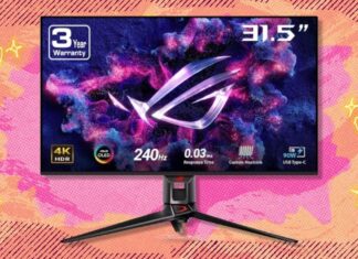 Monitor do gier ASUS ROG Swift jest teraz tańszy o 340 USD na Amazon