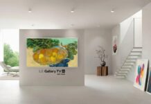 LG виходить на ринок “ТБ як мистецтво” з Gallery TV