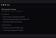 Talat: AI-помічник для ведення нотаток з упором на конфіденційність, що працює повністю локально