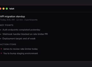 Talat: Asistent AI pro psaní poznámek zaměřený na soukromí, který běží výhradně lokálně