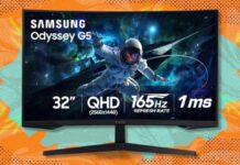 Ігровий монітор Samsung Odyssey G5 тепер доступний менш ніж за 200 доларів: історично низька ціна