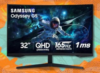 Samsung Odyssey G5 gamingmonitor nu minder dan $ 200: een recordprijs